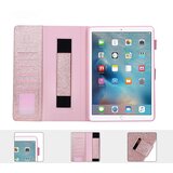 NIKCORP Zaščitni etui za iPad Mini 6 2021 preklopni denarnica z bleščicami, magnetno zapiranje in prostor za pisalo, roza barva, (5000138999) | Shoptok.si