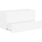 Ormarić za umivaonik bijeli 90 x 38,5 x 45 cm konstruirano drvo | shoptok.hr