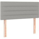  LED uzglavlje svjetlosivo 80 x 5 x 78/88 cm od tkanine | shoptok.hr