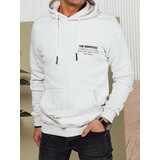 DStreet Bluza męska z kapturem jasnoszara | Shoptok.si