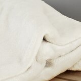 Catherine Lansfield Krem deka od mikropliša 130x170 cm Raschel Velvet – | shoptok.hr