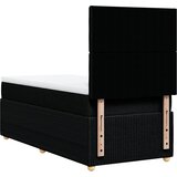 Box spring krevet s madracem crni 90x190 cm od tkanine | shoptok.hr
