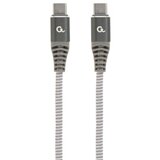 Gembird CC-USB2B-CMCM100-1.5M 100W Type-C Power Delivery (PD) premium charging & data cable, 1.5m | ePonuda.com