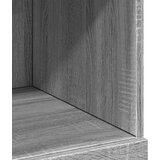  Visoka komoda siva boja hrasta 80x42,5x124 cm konstruirano drvo | Eponuda.com