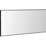  Ogledalo Zidne Crni hrast 80 x 37 cm Staklo i inženjerski drvo | shoptok.hr