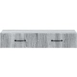 Stolna Stenska stranska miza Siva Sonoma 87,5 x 34,5 x 17 cm, (5000232596) | Shoptok.si