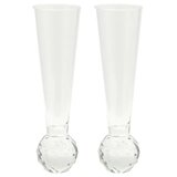 Widdop & Co. Hestia - Čaše set 2 - Hestia, Ribbed Flute Glass With Diamond Ball Base | Eponuda.com