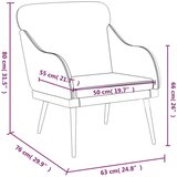  Naslanjač vinsko rdeč 63x76x80 cm umetno usnje, (20926969) | Shoptok.si