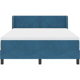  Krevet s opruga kutije Tamno plava 200 x 140 cm Baršun | shoptok.hr