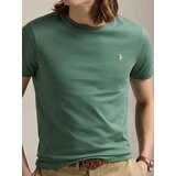 Polo Ralph Lauren Majice s kratkimi rokavi T-SHIRT AJUSTE EN COTON Kaki | Shoptok.si