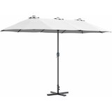  Vrtni suncobran Pijesak 370 x 197 x 239 cm Poliester i aluminij | Eponuda.ba
