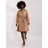 ZULUNA Dress-CHA-SK-9010.70-dark beige | shoptok.hr