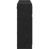  Polica na zidu s policom Zidne Crni hrast 65 x 20 x 60 cm | Eponuda.com
