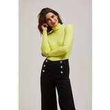 Moodo Ribbed turtleneck blouse Cene