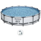 Bestway Steel Pro Max bazen 427x84 cm sa pumpom – porodični bazen sa čeličnim ramom | ePonuda.com