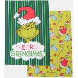 Sinsay Božićne kuhinjske krpe Grinch 2 komada | shoptok.hr