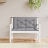  Jastuci za vrtnu klupu 2 kom sivo tkanine Oxford | shoptok.hr