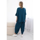Kesi Włoski Cotton set blouse + trousers nautical | shoptok.hr