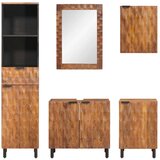  Setovi za kupaonicu Acacia smeđi finiš Čvrsto drvo manga | shoptok.hr