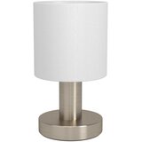 Eglo 31841 - Stona lampa MONTETTO 1xE14/40W/230V bela/matni hrom | Eponuda.com