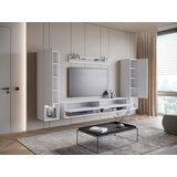 P & B DNEVNI REGAL, bela, bela, visoki sijaj | Shoptok.si