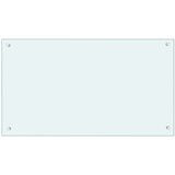  Kuhinjska zaštita od prskanja mliječna 90 x 50 cm kaljeno staklo | shoptok.hr