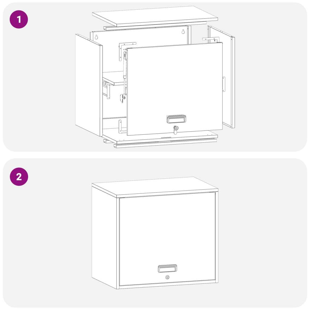  Stenska omara za garažo Olivno zelena 60 x 40 x 53 cm, (5000162660) | Shoptok.si
