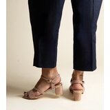 D/CEO Black sandals on a block heel Millo | Shoptok.si