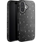 AVIZAR Ohišje z bleščicami za iPhone 16 Odporen na udarce Glitter, Črna, (5000011279) | Shoptok.si