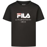 Fila kratka majica za djevojčice, crna | shoptok.hr