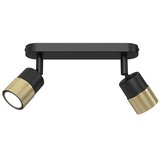 SPOT svetlo MIZU 2xGU10/8W/230V crna/mesing | Eponuda.com