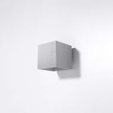  Zidna lampa QUAD 1 siva | shoptok.hr