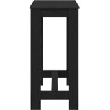  Stol za bar Crni hrast 102 x 50 x 103.5 cm Konstruirano drvo | shoptok.hr
