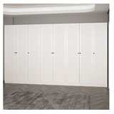 Woody Fashion Ormar za hodnik Noah 8466, 360x210x35 cm, Bijela | Eponuda.ba