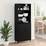  Highboard Crni hrast 69,5 x 34 x 180 cm | shoptok.hr