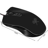 Dunmoon žičani gaming miš s LED osvjetljenjem, 7200 DPI | shoptok.hr