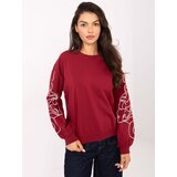 RELEVANCE Blouse-RV-BZ-A176.56-burgundy | Shoptok.si