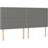 Maison Chic Posteljno vzglavje - Vzglavna omarica 4 kosa svetlo siv 90x5x78/88 cm blago, (22078262) | Shoptok.si