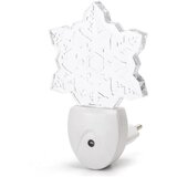 Aigostar LED RGB noćno svetlo sa senzorom sumraka LED/0,5W/230V pahuljica Cene