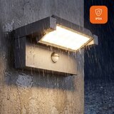  LED spoljno zidno svetlo sa senzorom LED/25W/230V IP54 crna | Eponuda.com