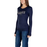 Guess Puloverji LS CN REYNA LOGO SWTR W5BR40 Z2NQ2 Modra | Shoptok.si