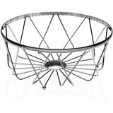 Posuda za Voće Versa Siva Metal Čelik (28 x 12 x 28 cm) | shoptok.hr