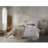 Mila Home Luxury Bela posteljnina za zakonsko posteljo/podaljšana iz bombažnega satena 240x220 cm Ivory Garden Floral – | Shoptok.si