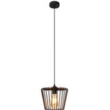  Luster na sajli TORRI 1xE27/15W/230V prečnika 23 cm crne boje | Eponuda.com