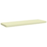  Jastučići za klupe - 2 dijela VUGHT 2 kom. 100% poliester Krem - Krem (poliester) 150 x 50 cm 2 | shoptok.hr