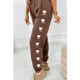Kesi Cotton Amour mocca pants | shoptok.hr