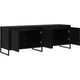 TV ormar Crni hrast 140 x 36 x 49.5 cm Konstruirano drvo | Eponuda.com