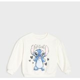 Sinsay Pamučna majica s okruglim izrezom i tiskom Stitch Cijene