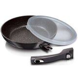 Berlinger Haus BH/6912 ponev s snemljivim ročajem, , 24 cm, metallic line carbon pro edition Cene
