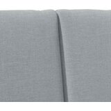  Tapecirani uzglavlje Svijetlo siva 150 cm Čvrsto borovo drvo | shoptok.hr